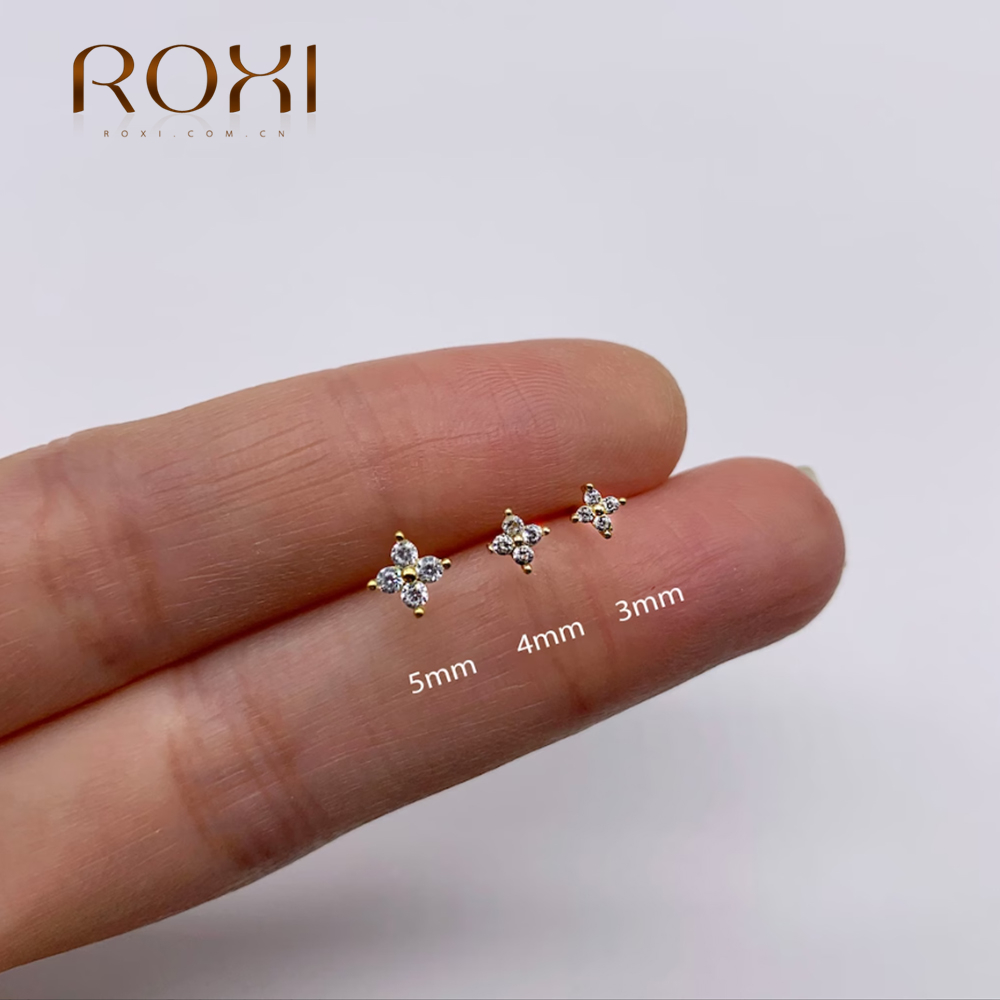 Body Jewelry Lot - Roxi 925 Sterling Silber Ohrring Set