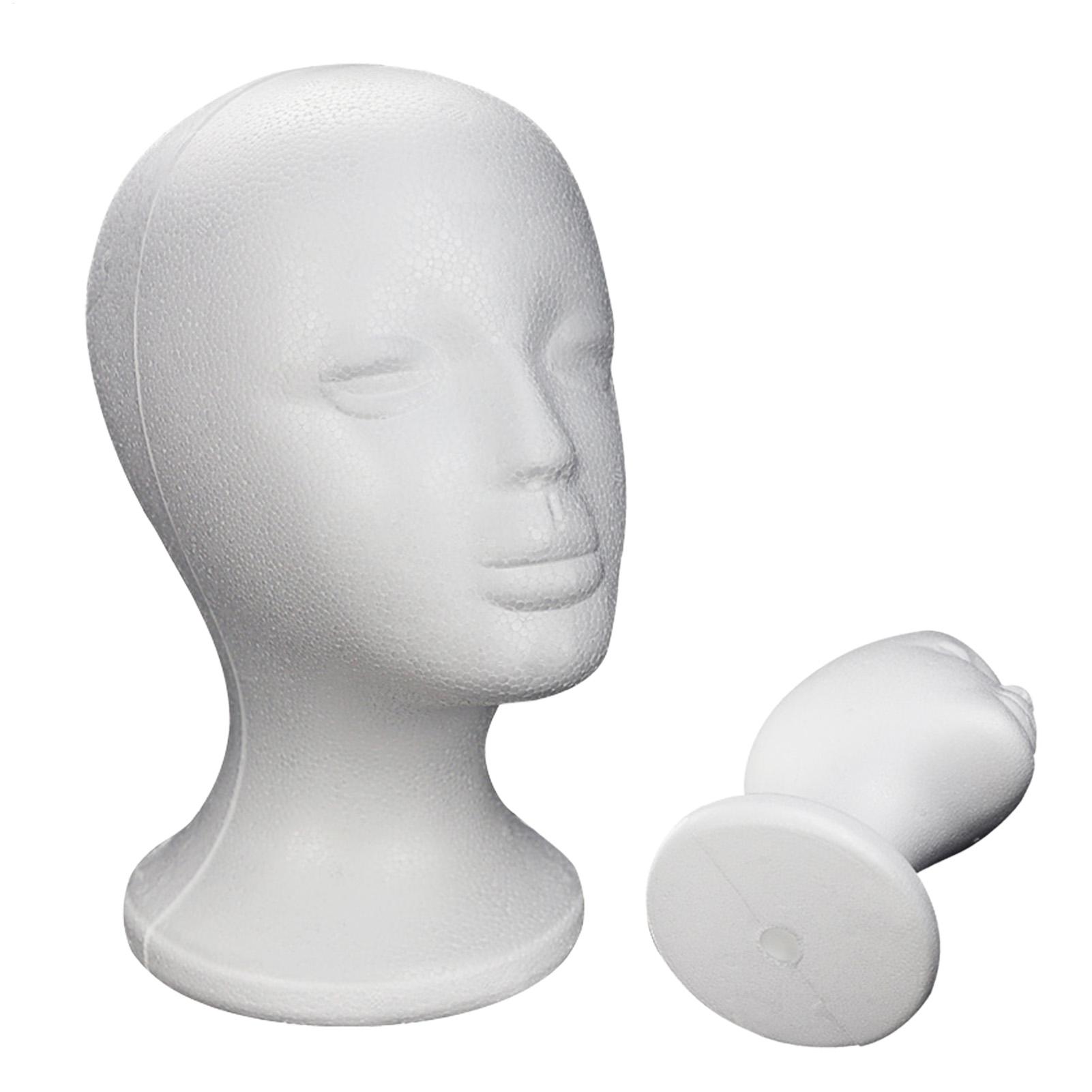 Body Jewelry Shop - Schaumstoff-Schaufensterpuppenkopf, weibliches Modell, Ausstellungsständer für Perücken,