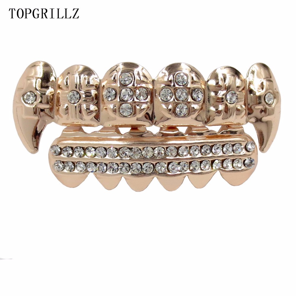 TOPGRILLZ Echt Rose Gold Farbe – Body Jewelry Real Gold Bewertung und Preis