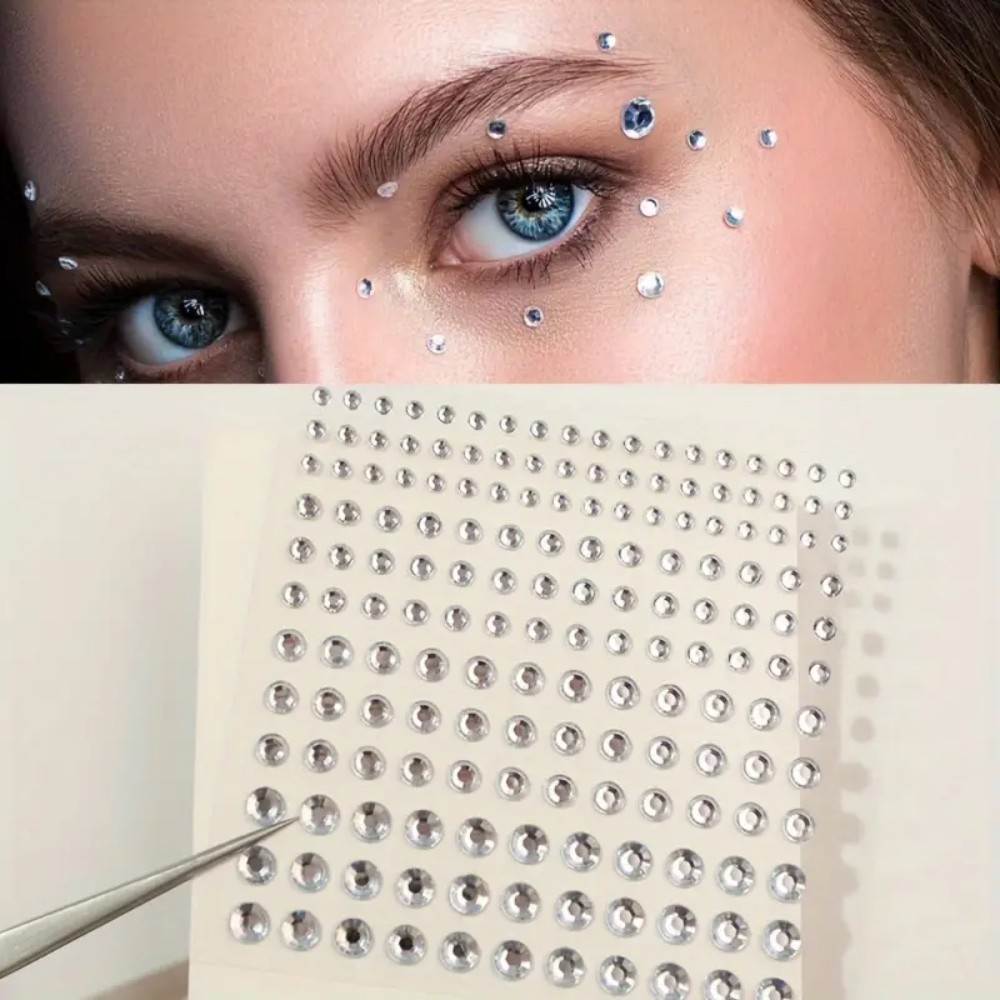 165 Stück selbstklebende Stras – Body Jewelry Stickers Bewertung und Preis