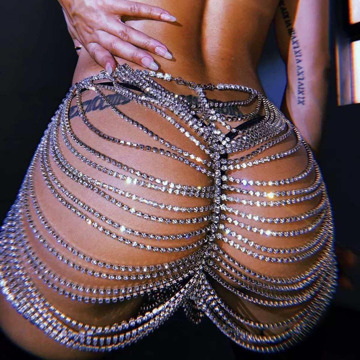 1 Stück Sexy Modische Strass-G – Body Jewelry Dress Bewertung und Preis