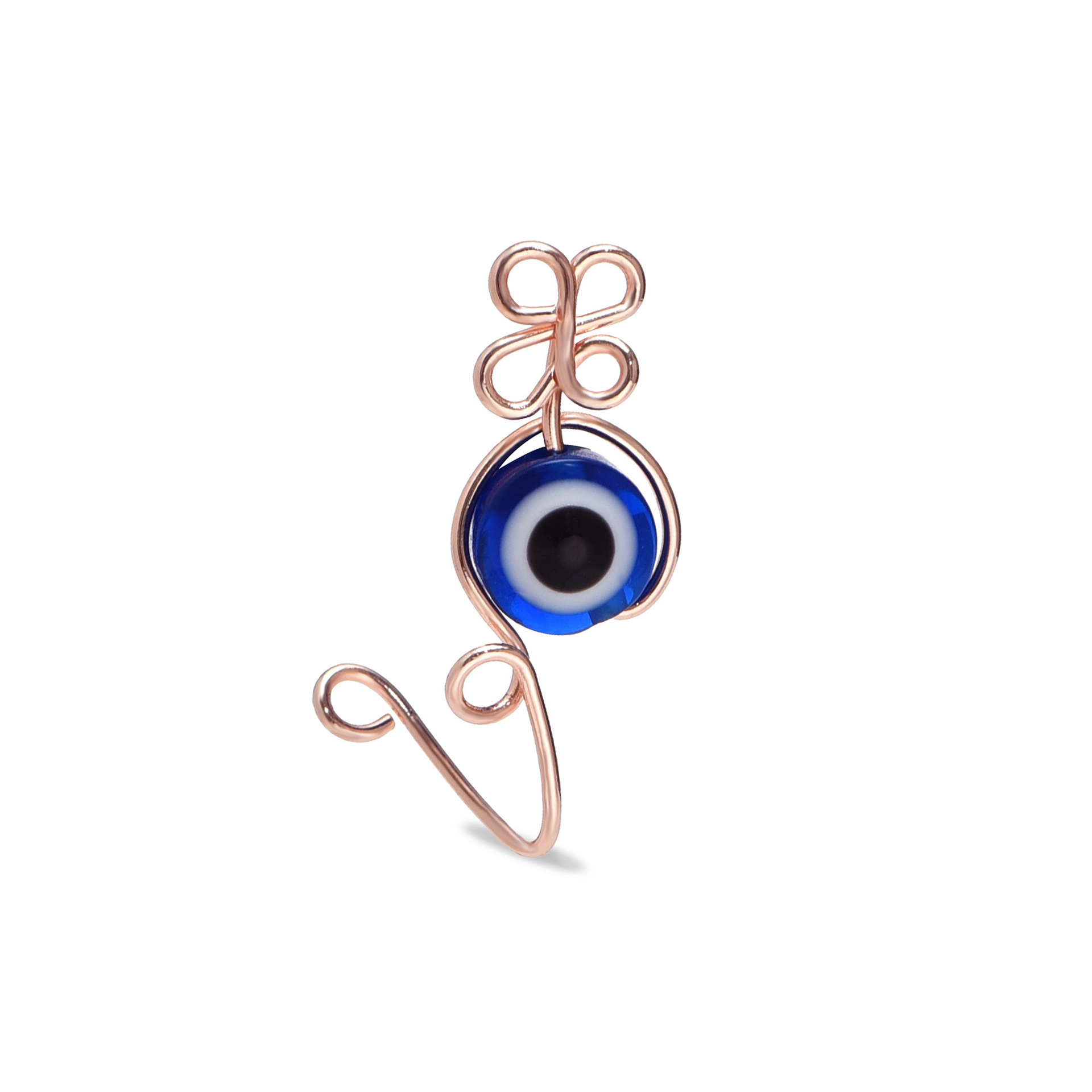 Evil Eye Nasenring, handgefert – Body Jewelry Real Gold Bewertung und Preis