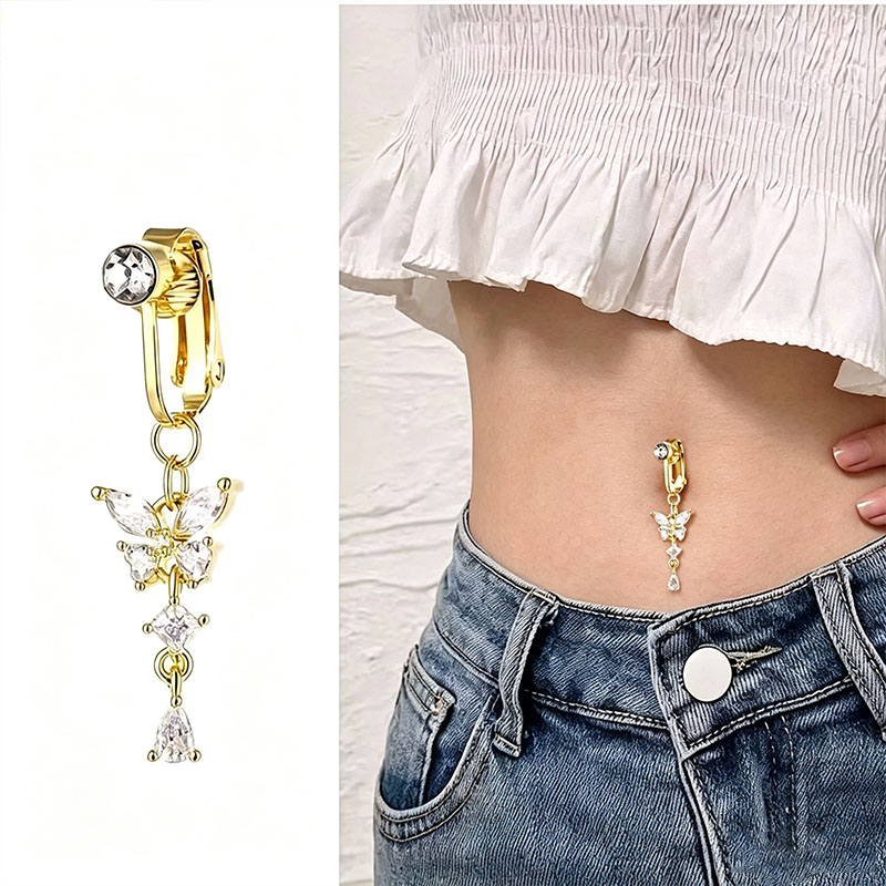 1 Stück Schmetterlings-Design  – Body Jewelry Hoops Bewertung und Preis