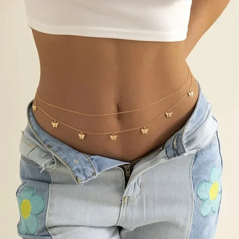 Neue Charme Sexy Doppel Schich – Body Jewelry By The Chain Gang Bewertung und Preis