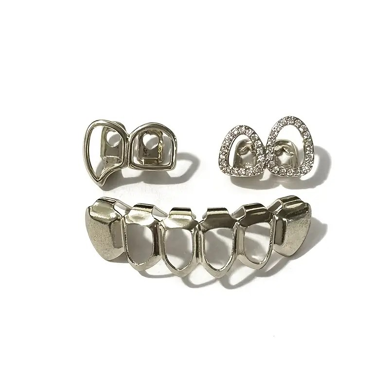 Ein Set Hip-Hop Double Hollow  – Body Jewelry Lot Bewertung und Preis