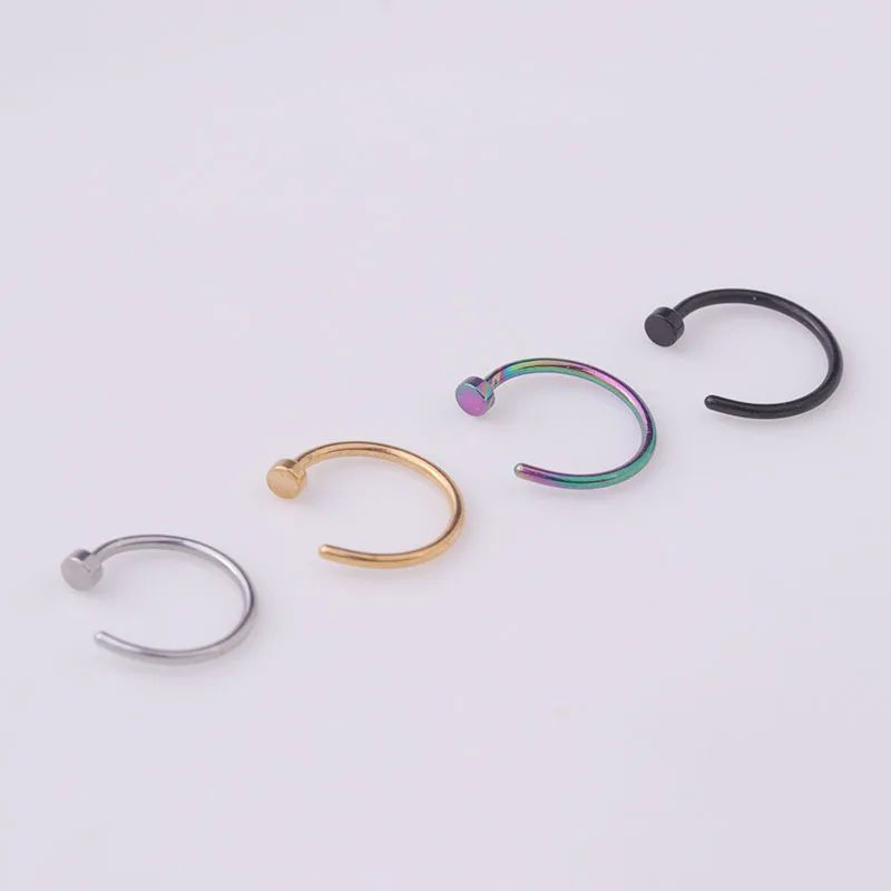 5 Stück/Set 20G Nasenring, 6mm – Body Jewelry Lot Bewertung und Preis