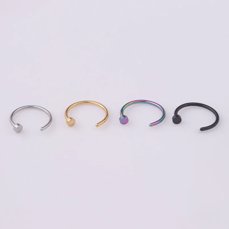 5 Stück/Set 20G Nasenring, 6mm – Body Jewelry Lot Bewertung und Preis