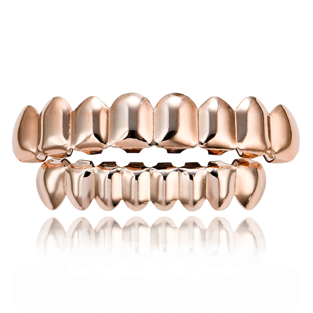 Hip Hop Gold Zahnspangen obere – Body Jewelry Real Gold Bewertung und Preis