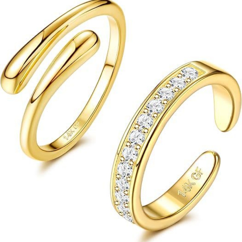 14K vergoldeter verstellbarer  – Body Jewelry Hoops Bewertung und Preis