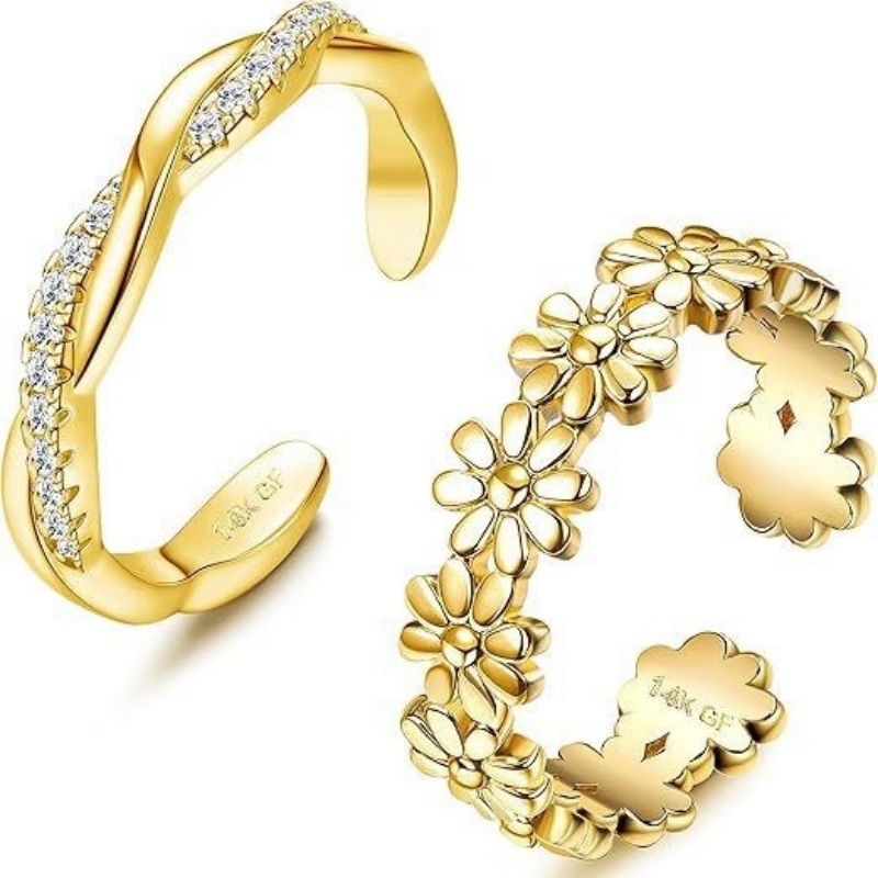 14K vergoldeter verstellbarer  – Body Jewelry Hoops Bewertung und Preis