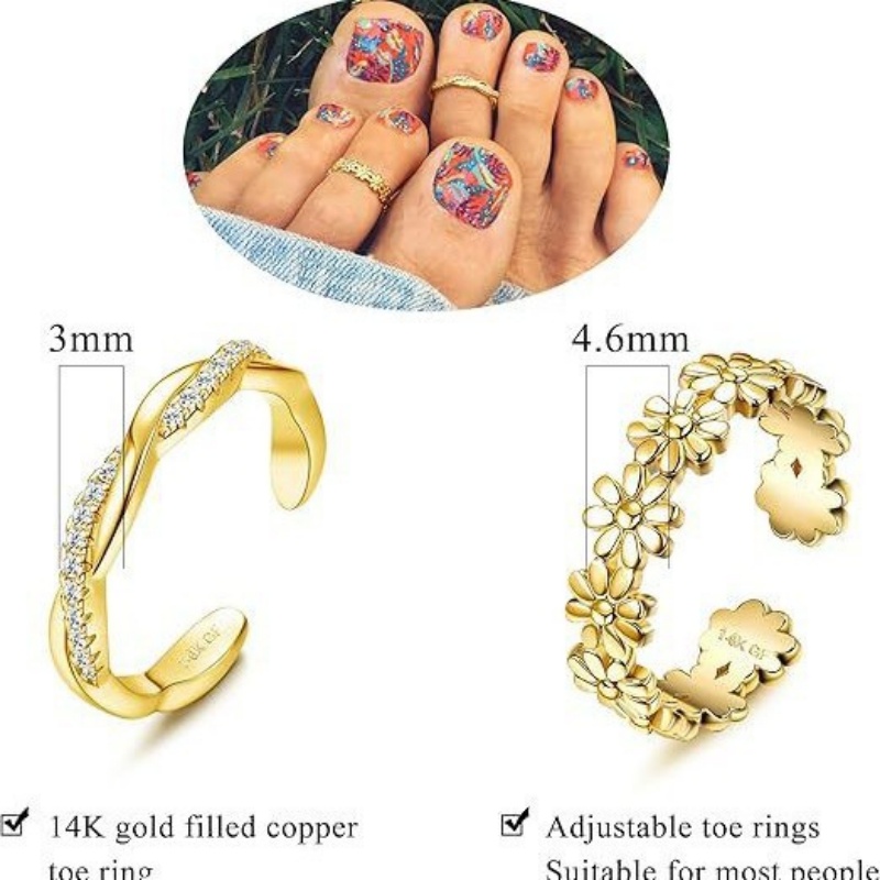 14K vergoldeter verstellbarer  – Body Jewelry Hoops Bewertung und Preis