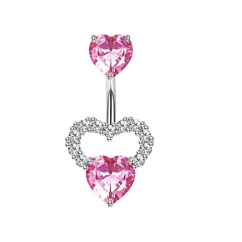 1PCS Rosa Krone Bauchnabel Rin – Body Jewelry Hoops Bewertung und Preis