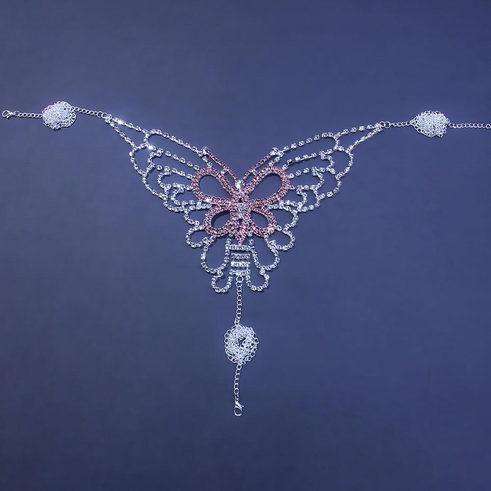 Sexy Schmetterling Strass Kett – Body Jewelry Lot Bewertung und Preis