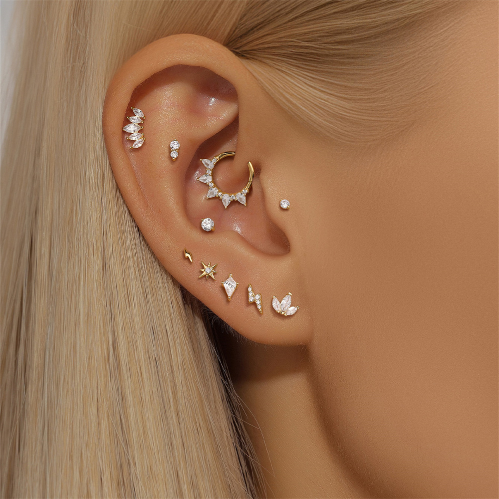 AIDE Echt 14K Solid Gold Farbe – Body Jewelry Real Gold Bewertung und Preis