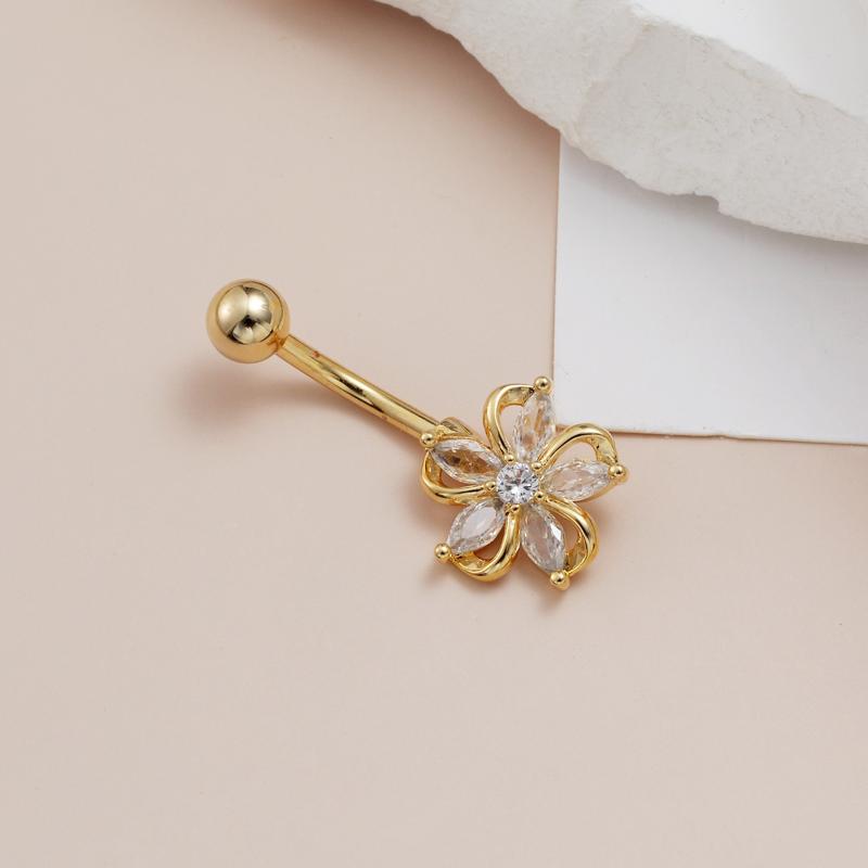 Funkelnder Bauchnabelpiercing- – Body Jewelry Hoops Bewertung und Preis