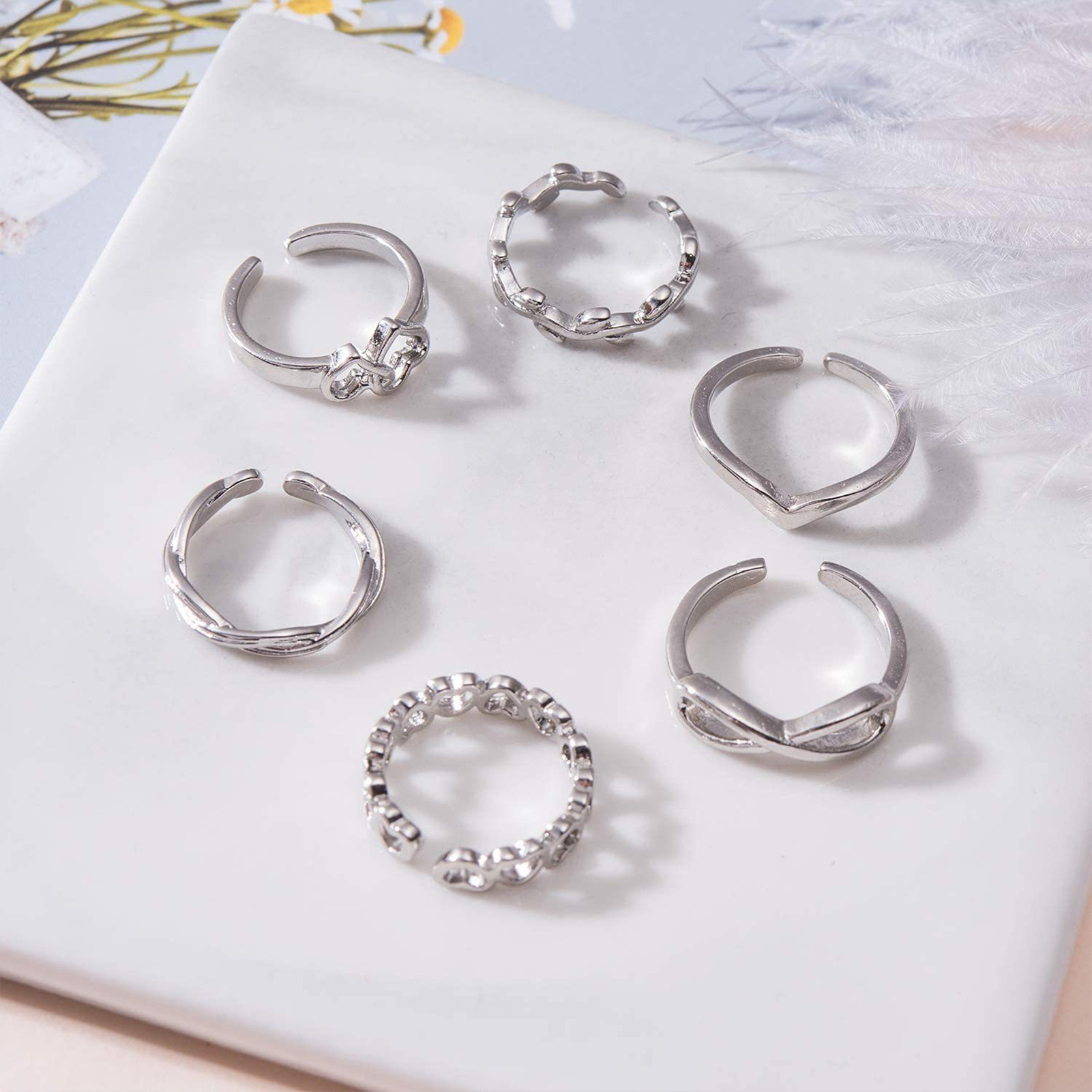 10/12Pcs Zehenringe für Frauen – Body Jewelry Hoops Bewertung und Preis