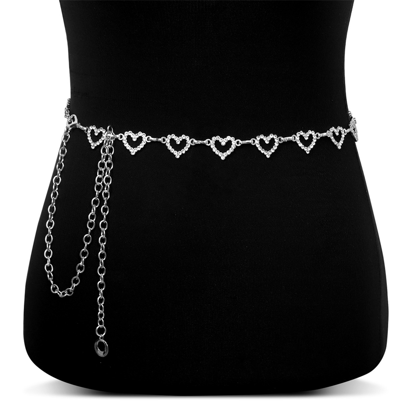Modische Strass-Herz-Taillenke – Body Jewelry Dress Bewertung und Preis