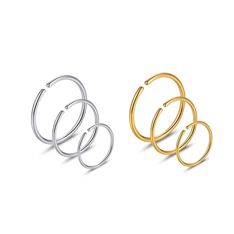 6 Stück/Set Hypoallergene Nase – Body Jewelry Lot Bewertung und Preis