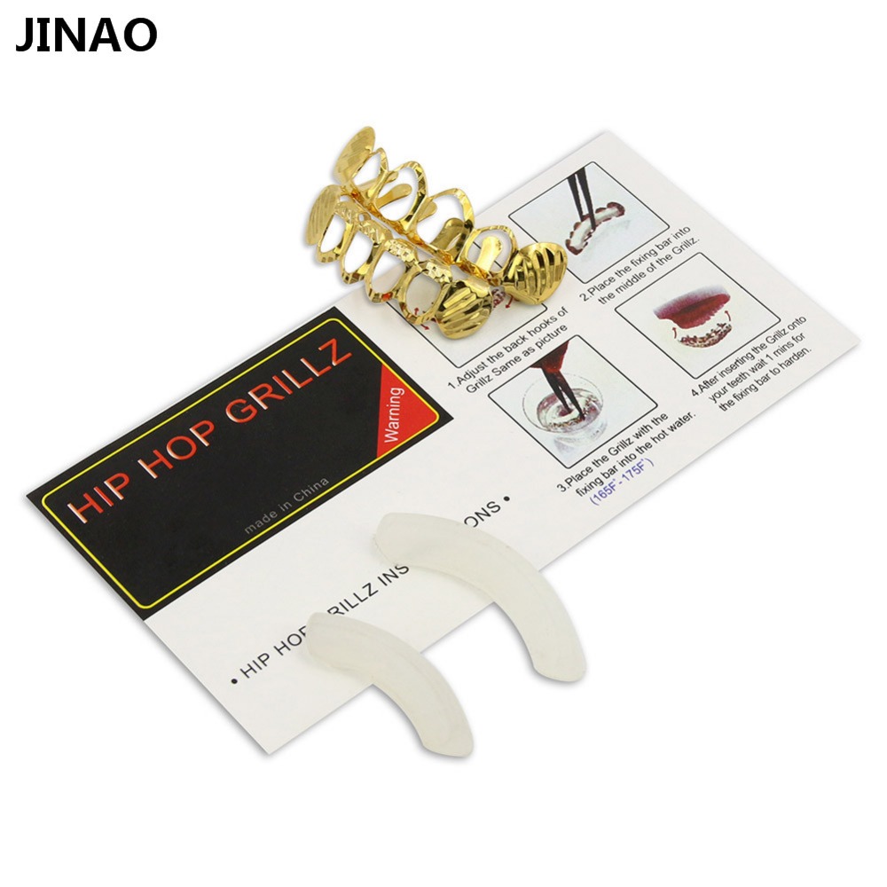 JINAO Neue Fit D-Cut Grillz Se – Body Jewelry Gold Plated Bewertung und Preis