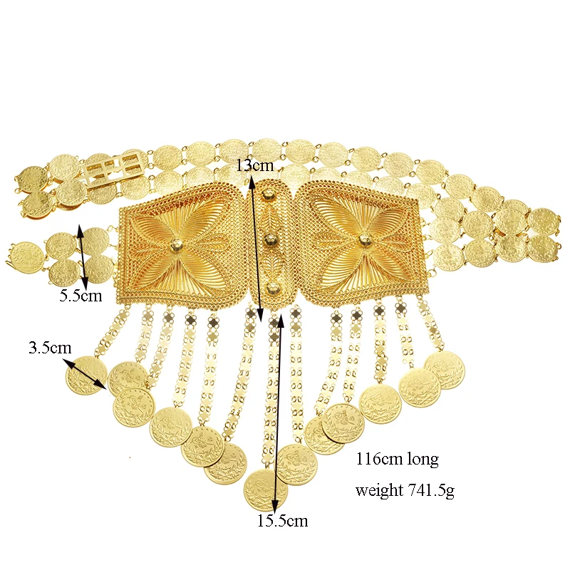 Kurdish Luxus Hochzeit Schmuck – Body Jewelry Gold Plated Bewertung und Preis