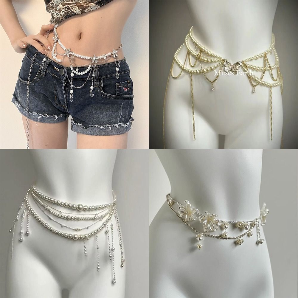 Mode Elegante Perle Taille Ket – Body Jewelry By The Chain Gang Bewertung und Preis