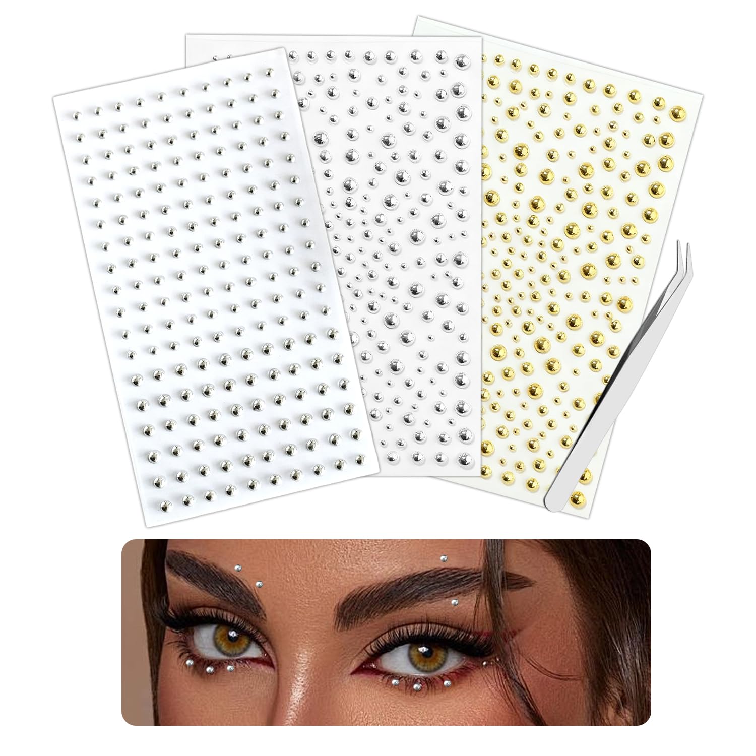 Gesicht Körper Ring Aufkleber  – Body Jewelry Stickers Bewertung und Preis