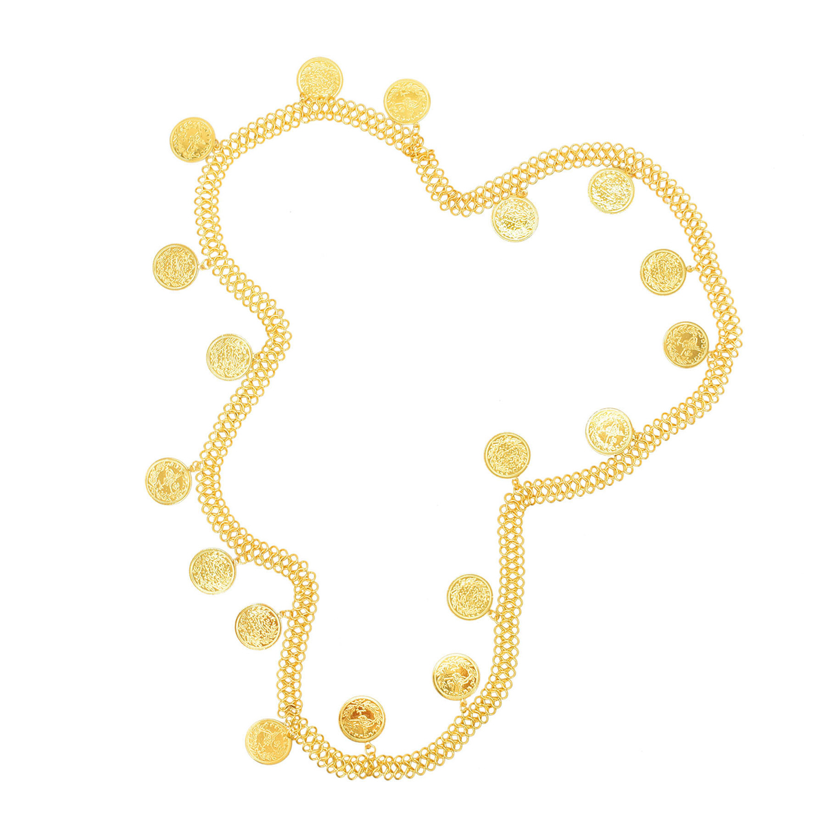 Vergoldete einfache große Münz – Body Jewelry Gold Plated Bewertung und Preis