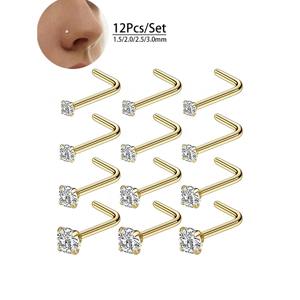 12-teiliges komplettes Set 316 – Body Jewelry Hoops Bewertung und Preis