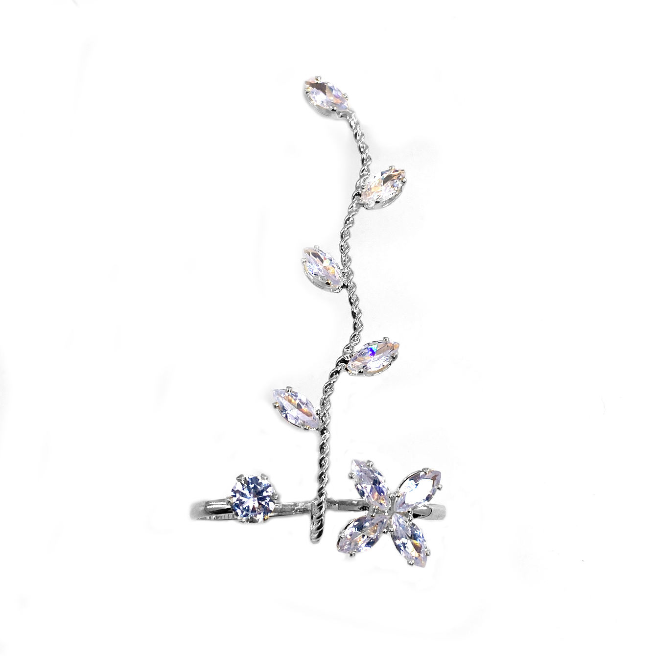 1 Stück exquisiter Zirkon-Fußr – Body Jewelry Hoops Bewertung und Preis